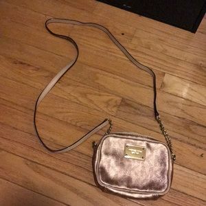 Rose gold Michael Kors bag